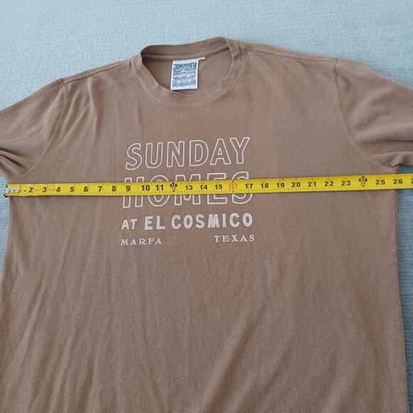 Jungmaven T Shirt Women XXL Brown Pullover Hemp Long Sleeve Marfa Crew Neck - Picture 6 of 8
